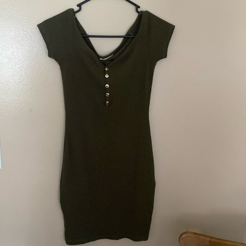 Green Bodycon Dress